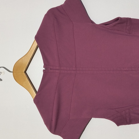 Byron Lars Beauty Mark Plum Dress Size 8 - Picture 6 of 12